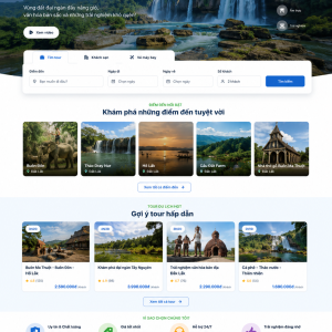 Thiết Kế Website Du Lịch